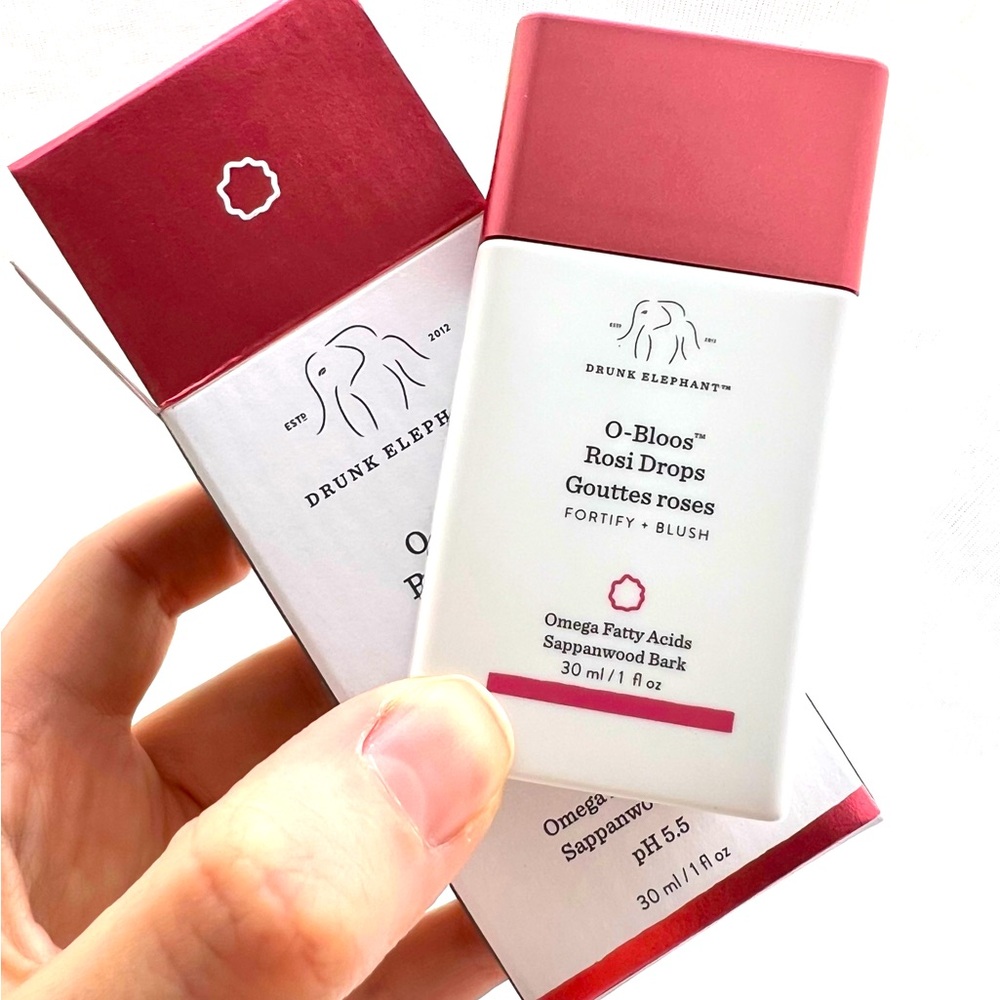 NIB Drunk Elephant O-Bloos Rosi Drops with Vitamin F 30ml - Picture 2 of 8